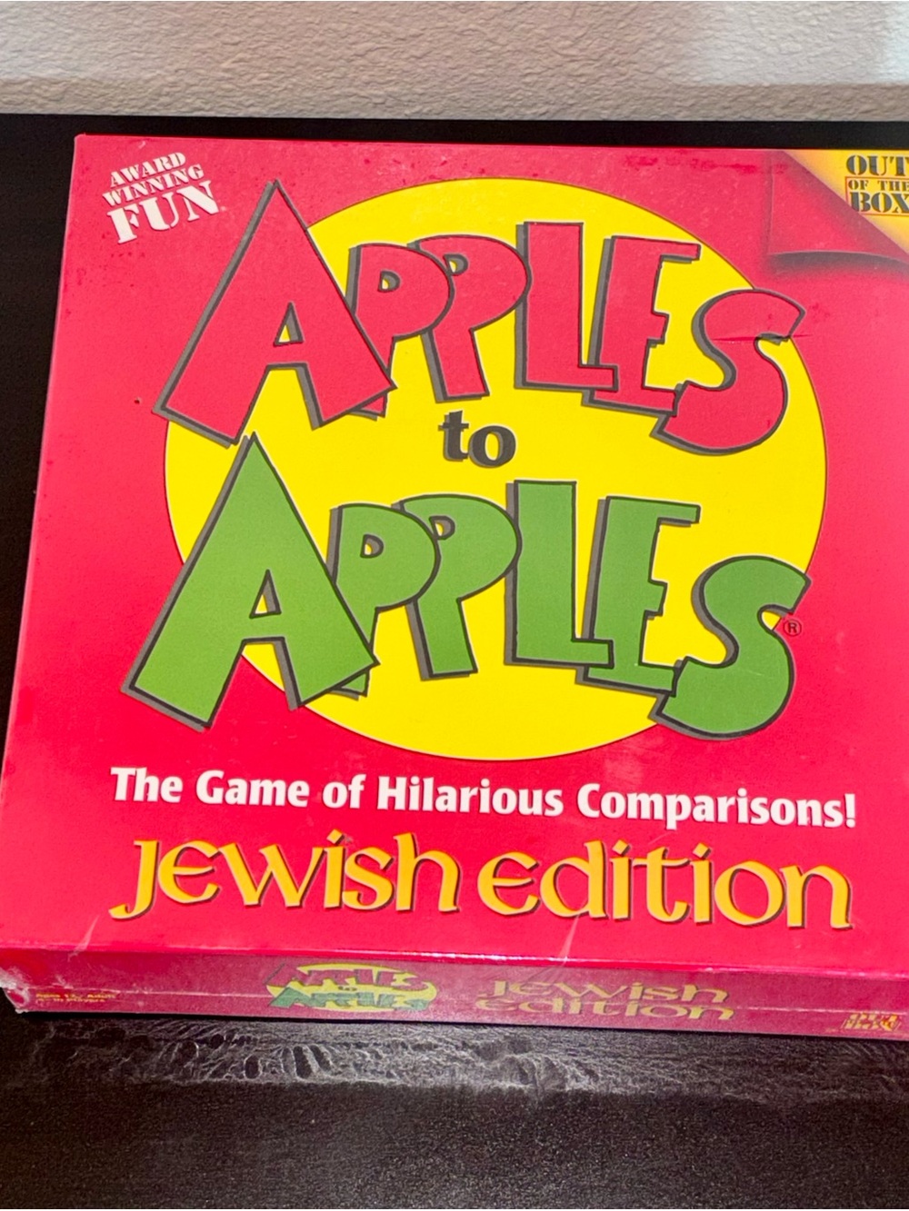NWT Jewish Edition Apples to Apples Board Game - Unopened